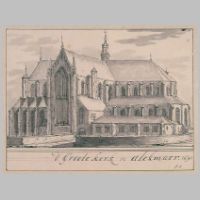 Grote of Sint-Laurenskerk te Alkmaar, image Koninklijk Oudheidkundig Genootschap, Wikipedia.jpg